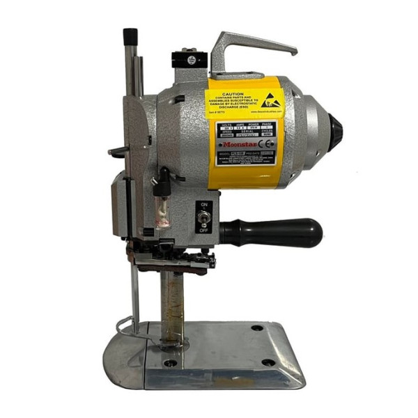 Vertical Fabric Cutting Machine 370W Yellow Head / PLS-108 5-Inch